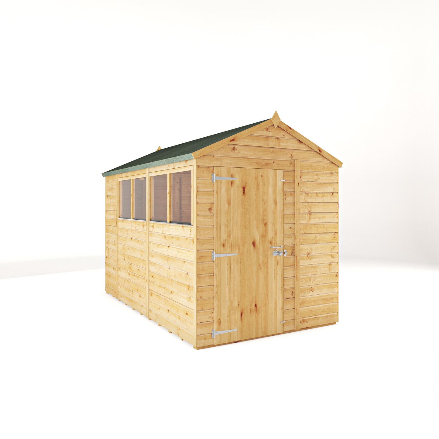 Premium Wooden Garden Shed Shiplap Apex Roof - The Woodsman