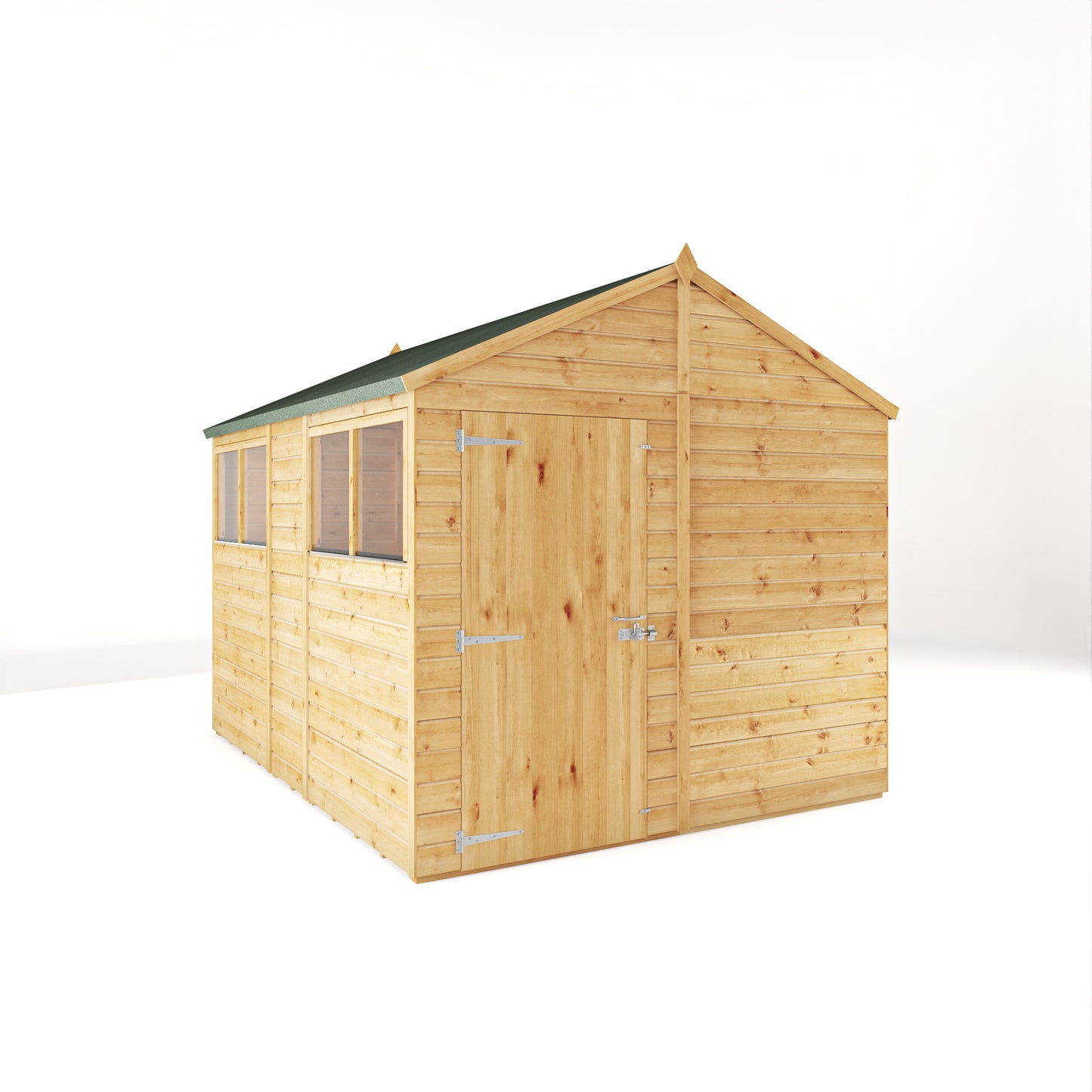 Premium Wooden Garden Shed Shiplap Apex Roof - The Woodsman
