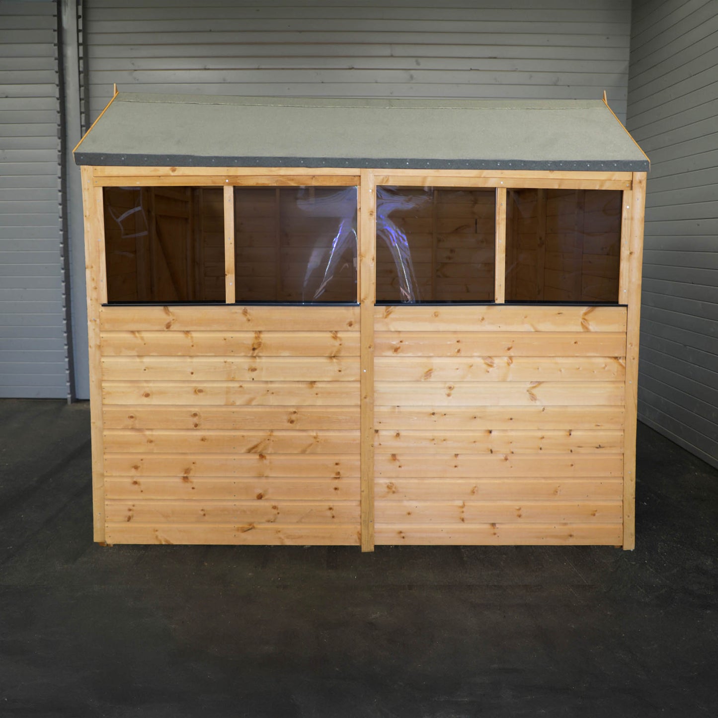 Premium Wooden Garden Shed Shiplap Apex Roof - The Woodsman