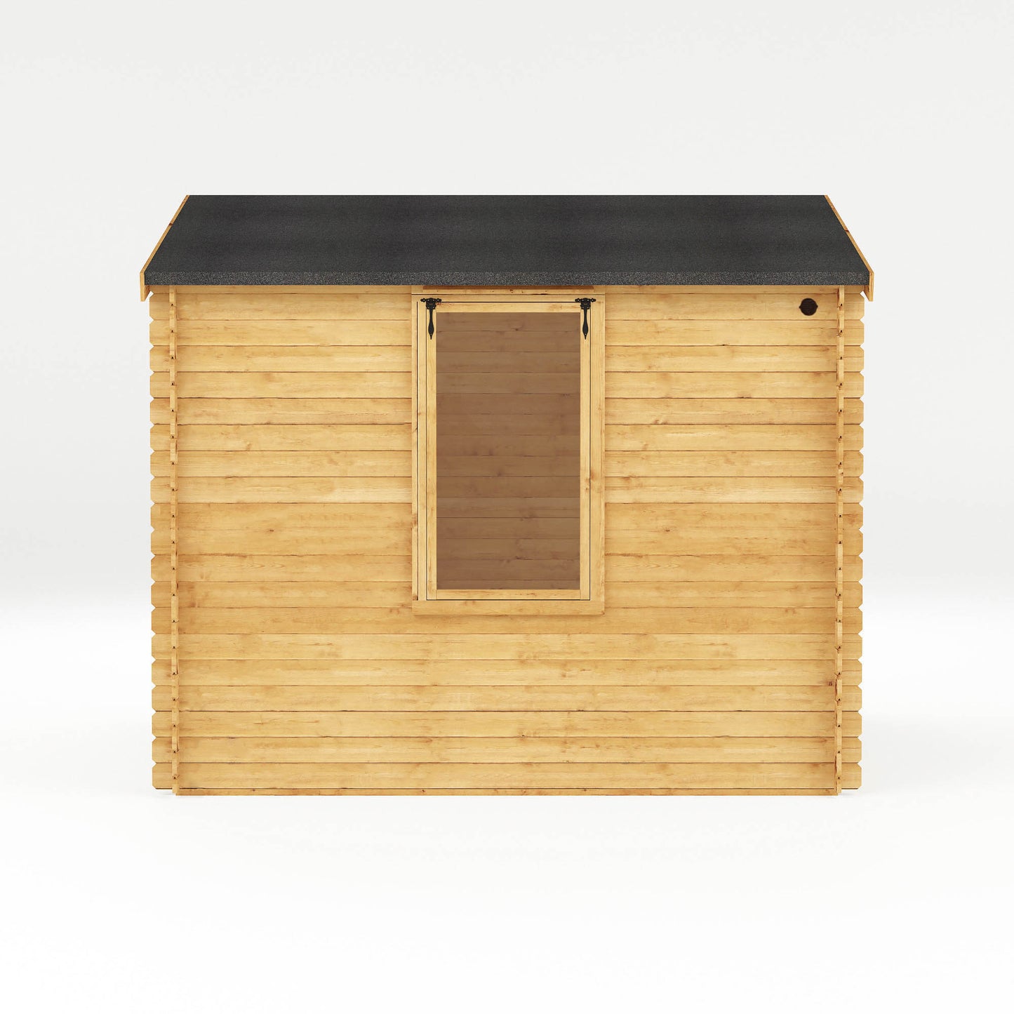 Wooden Log Cabin Apex Roof T&G - 19mm thickness