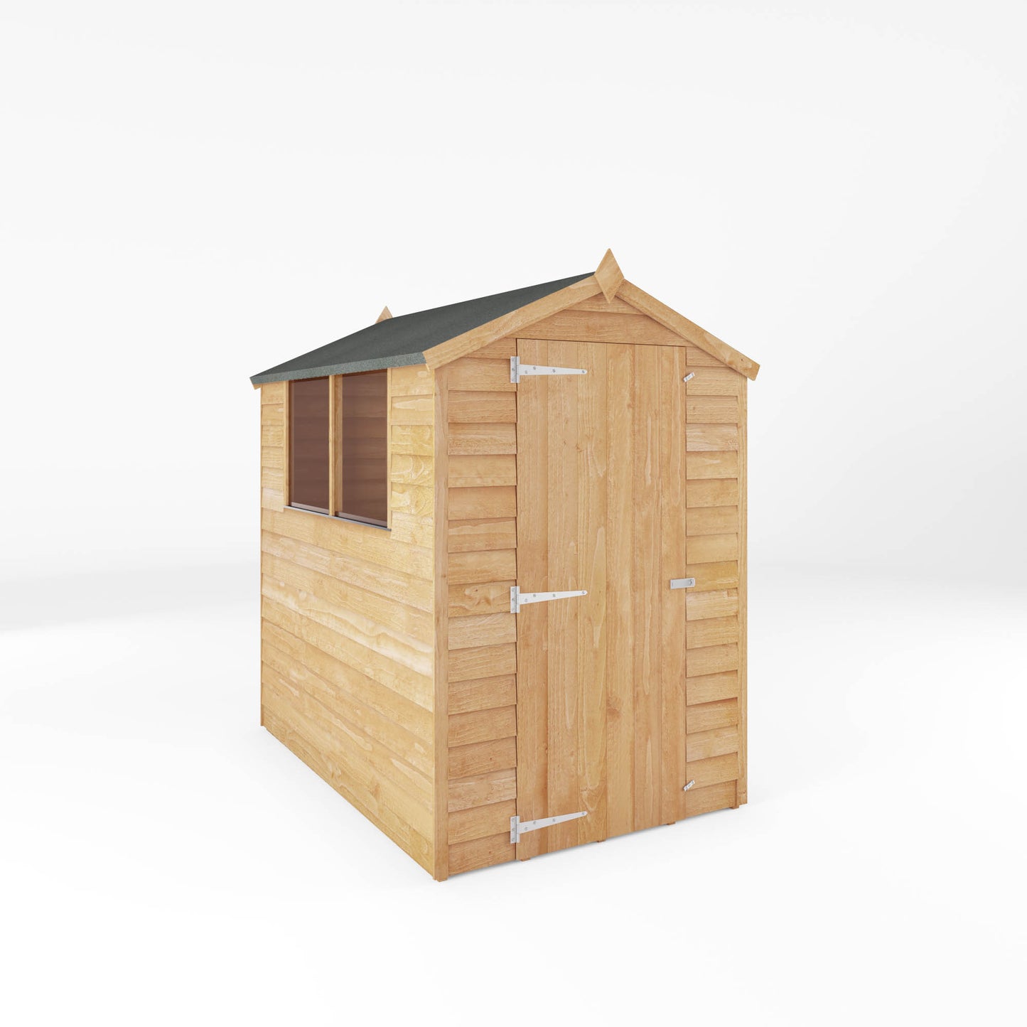 Wooden Garden Shed Overlap Apex Roof - Great Value