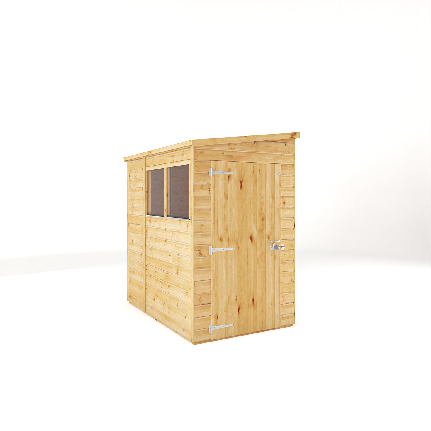 Premium Wooden Garden Shed Shiplap Pent Roof - The Woodsman