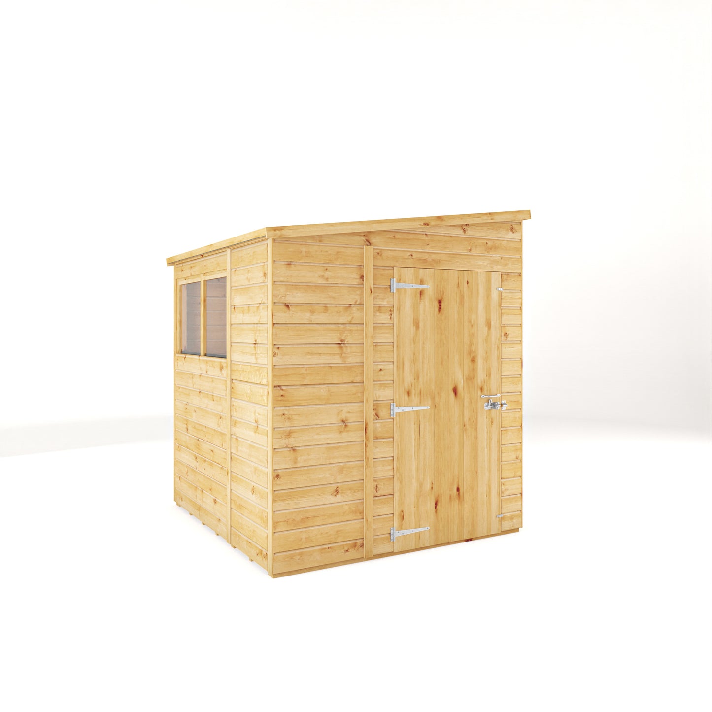 Premium Wooden Garden Shed Shiplap Pent Roof - The Woodsman