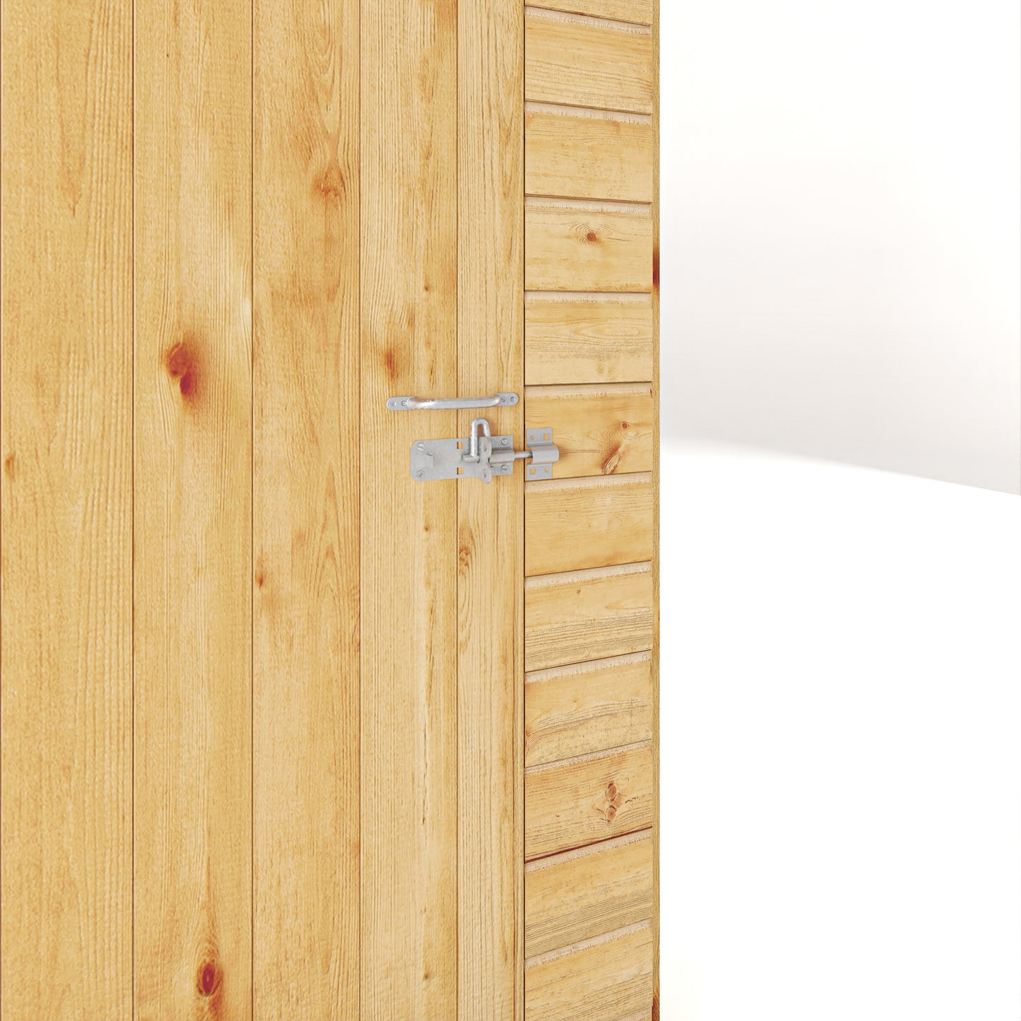 Premium Wooden Garden Shed Shiplap Pent Roof - The Woodsman