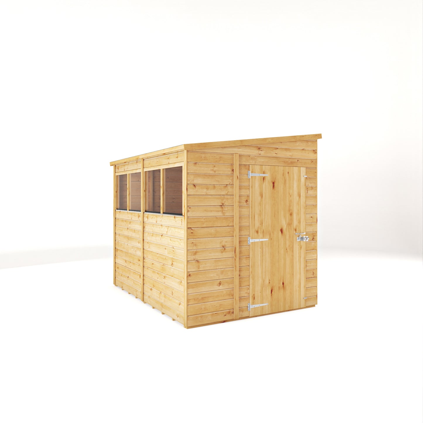Premium Wooden Garden Shed Shiplap Pent Roof - The Woodsman