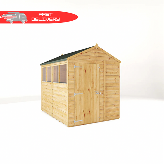 Premium Wooden Garden Shed Shiplap Apex Roof - The Woodsman