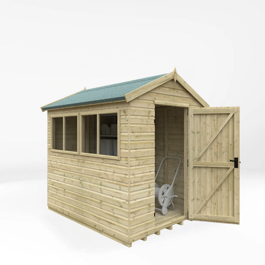 Tanalised Apex Premier Garden Shed - Premium Shed for Your Garden