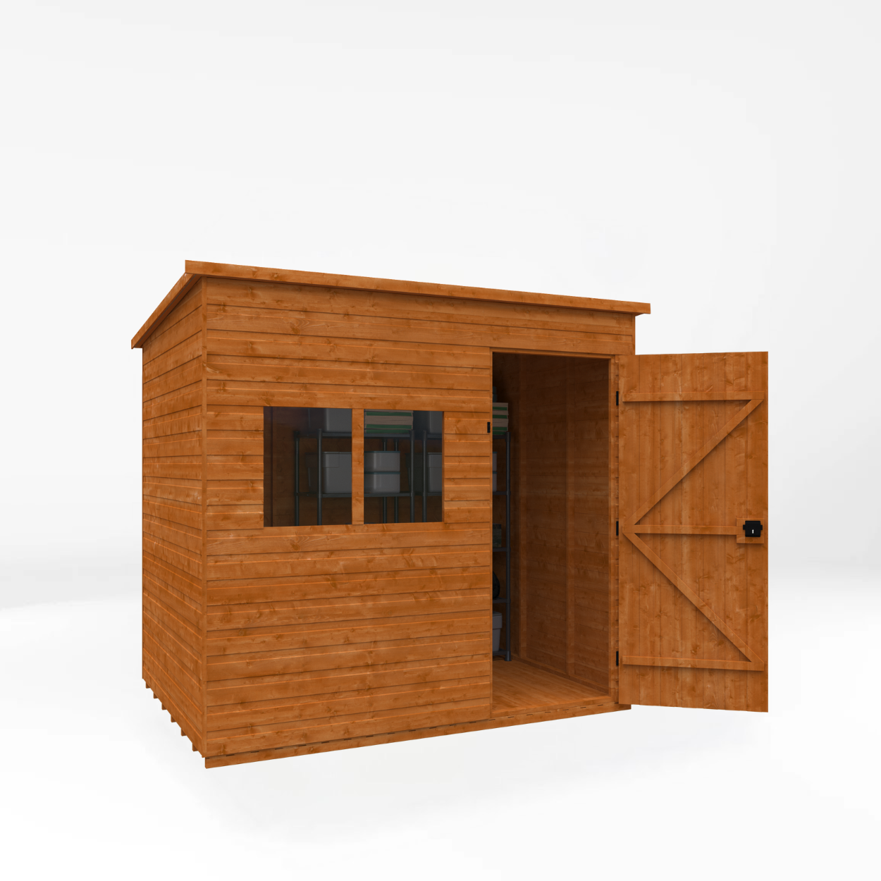 Deluxe Pent Garden Shed: Premium Storage Solution for Your Garden