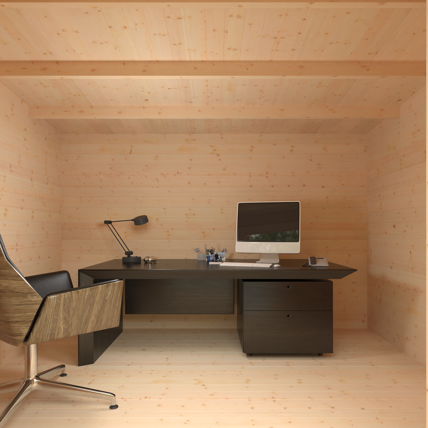 Kingsley 28mm Log Cabin | Garden Office & Summer House