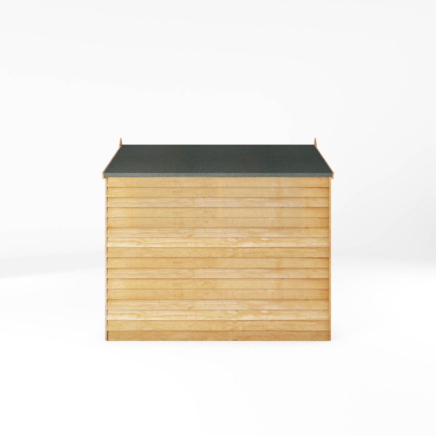 Small Windowless Wooden Garden Sheds Overlap Apex Roof - Many Sizes