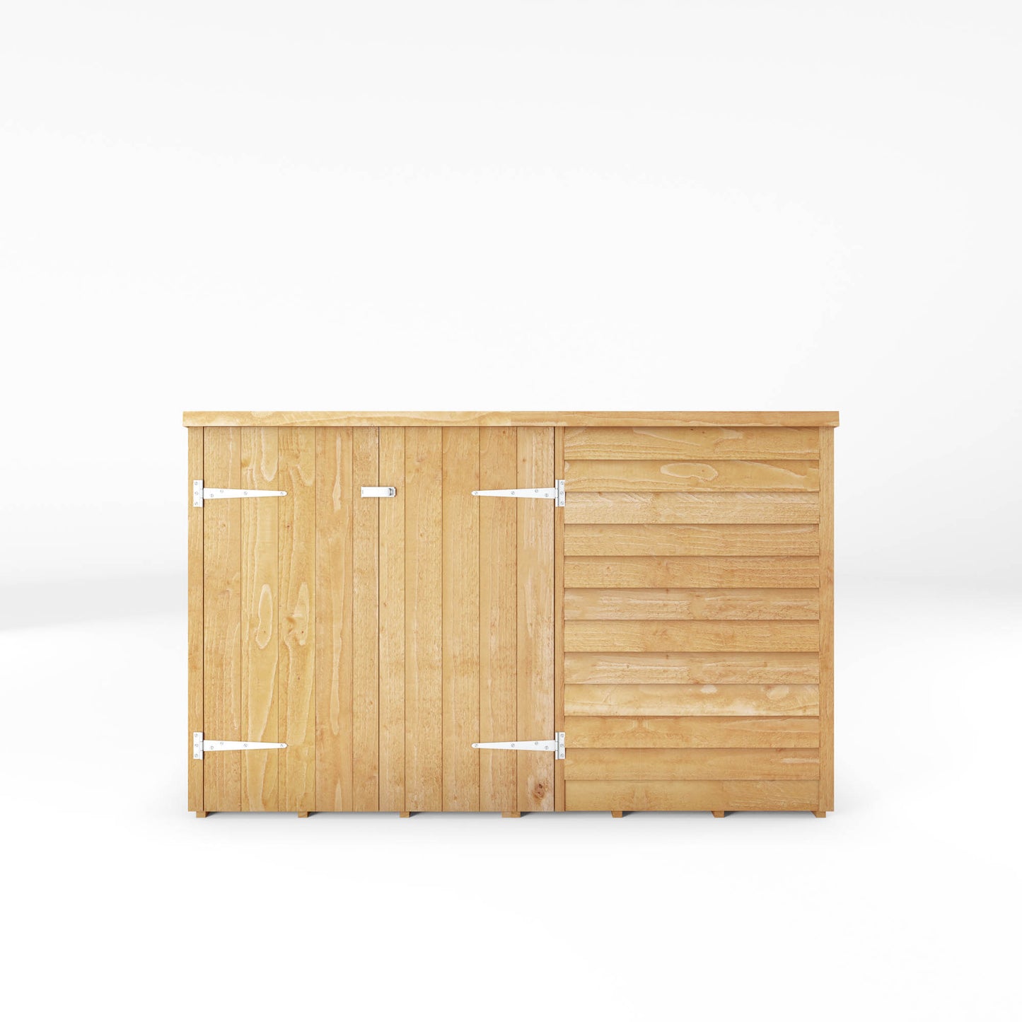 Overlap Pent Roof Bike Store