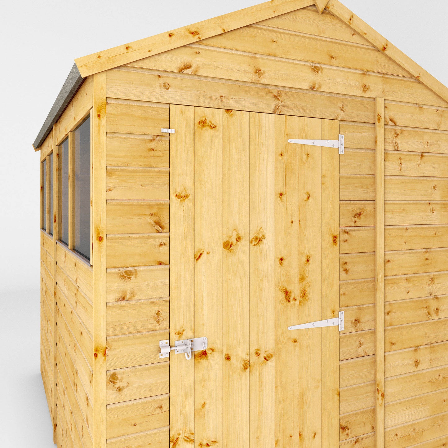 Premium Wooden Garden Shed Shiplap Apex Roof