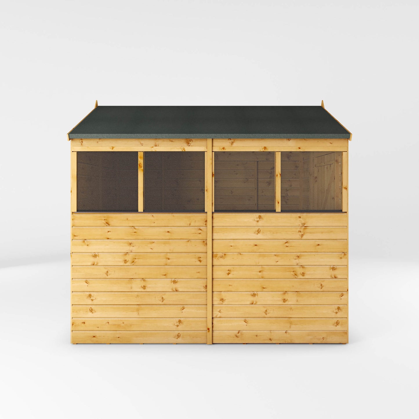 Premium Wooden Garden Shed Shiplap Apex Roof