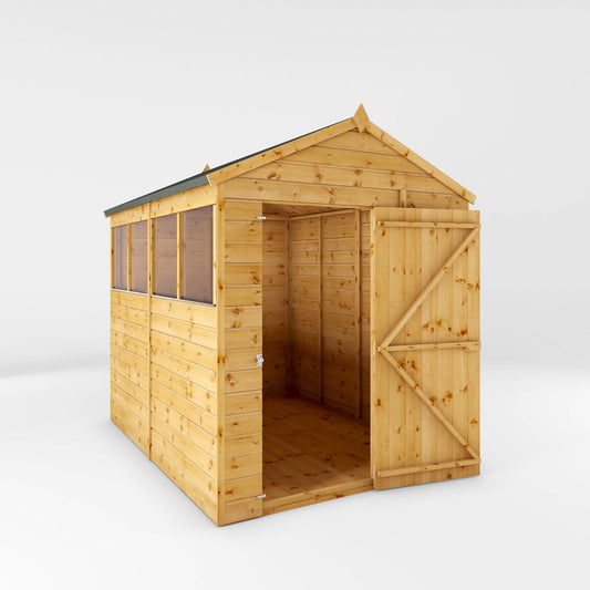 Premium Wooden Garden Shed Shiplap Apex Roof