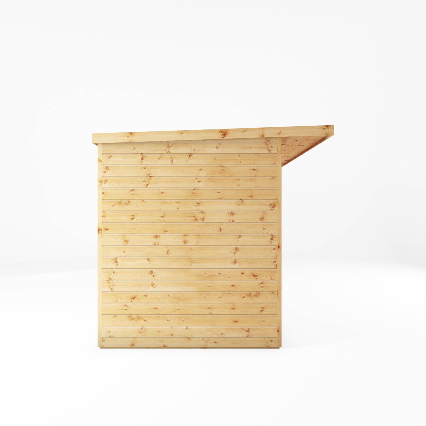 Premium Wooden Summerhouse with Patio Area Pent Roof Shiplap