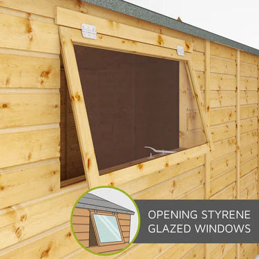 Premium Shiplap Pent Roof Tounge & Groove Shiplap Cladding