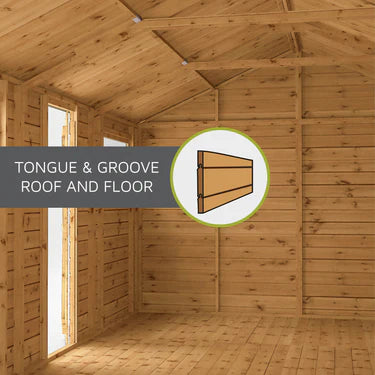 Premium Shiplap Pent Roof Tounge & Groove Shiplap Cladding