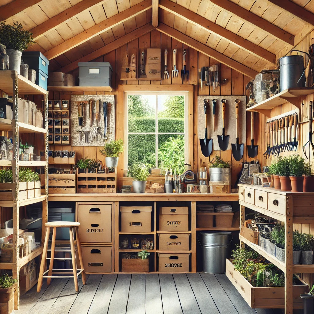 Storage Top Tips to Organise Your Shed