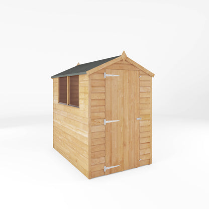 Wooden Garden Shed Overlap Apex Roof - Great Value