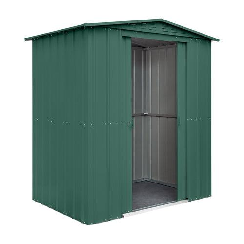 Globel Apex Metal Garden Shed