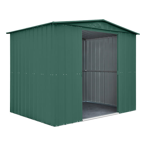 Globel Apex Metal Garden Shed