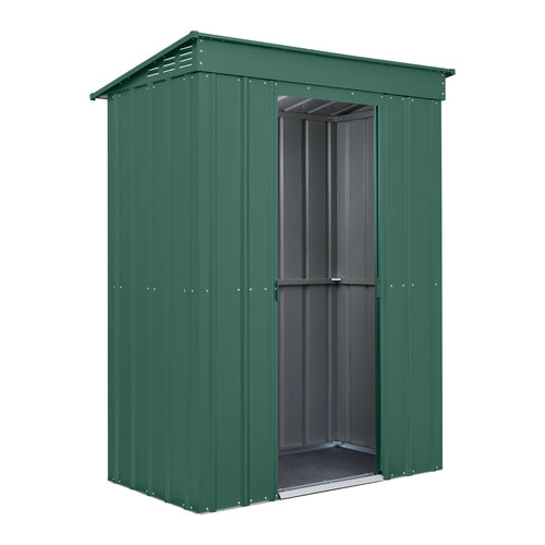 Globel Pent Metal Shed