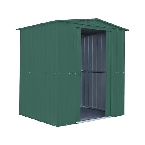 Globel Apex Metal Garden Shed