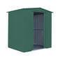 Globel Apex Metal Garden Shed