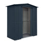 Globel Apex Metal Garden Shed