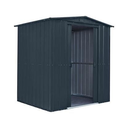 Globel Apex Metal Garden Shed