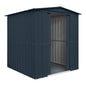 Globel Apex Metal Garden Shed