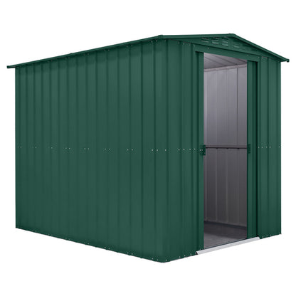 Globel Apex Metal Garden Shed