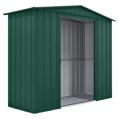 Globel Apex Metal Garden Shed