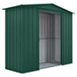 Globel Apex Metal Garden Shed