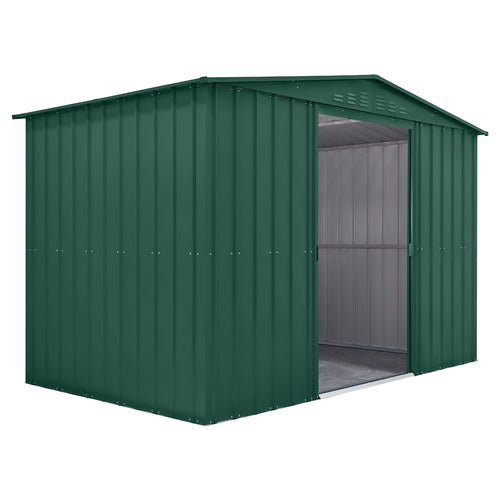 Globel Apex Metal Garden Shed