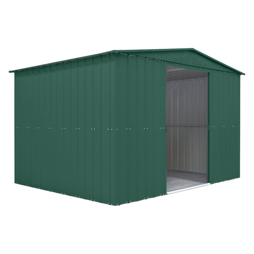 Globel Apex Metal Garden Shed