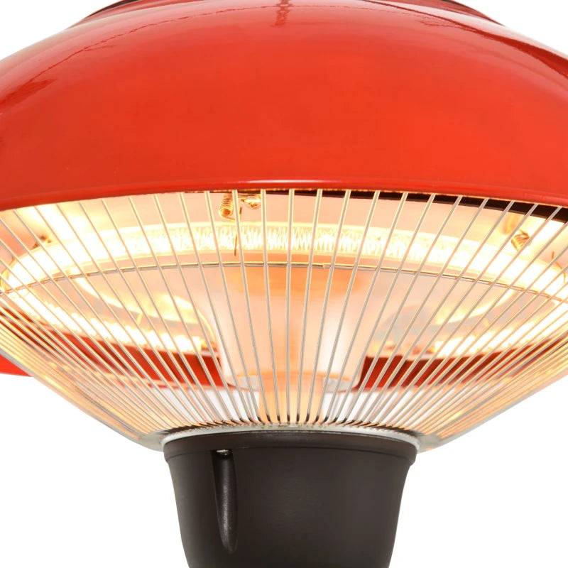 Outsunny Garden Electric Halogen Heater