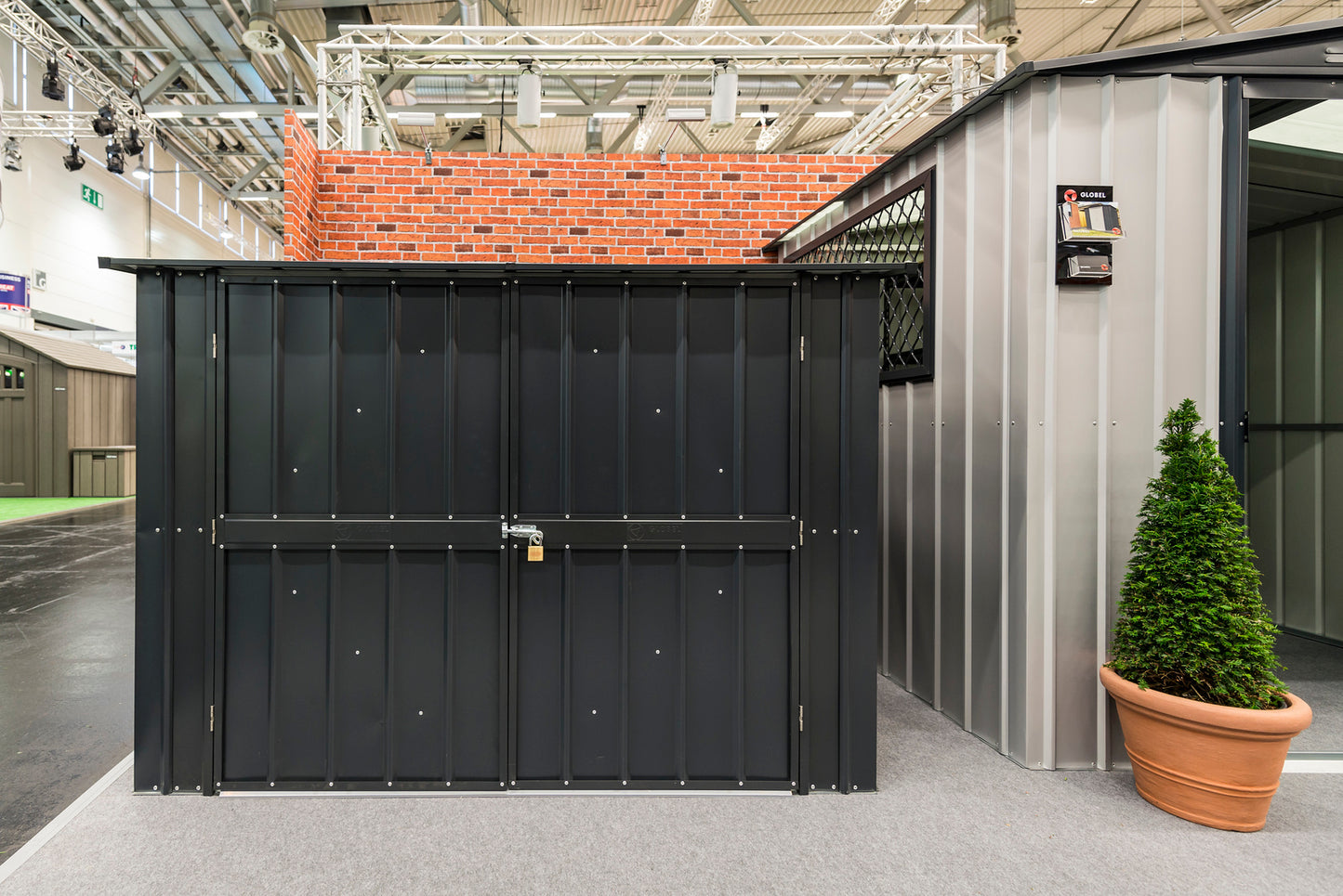 Globel 6x6ft Bicycle Store - Anthracite Grey