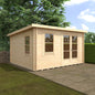 Belton 44mm Log Cabin - The Ultimate Garden Retreat