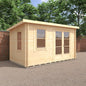 Belton 44mm Log Cabin - The Ultimate Garden Retreat