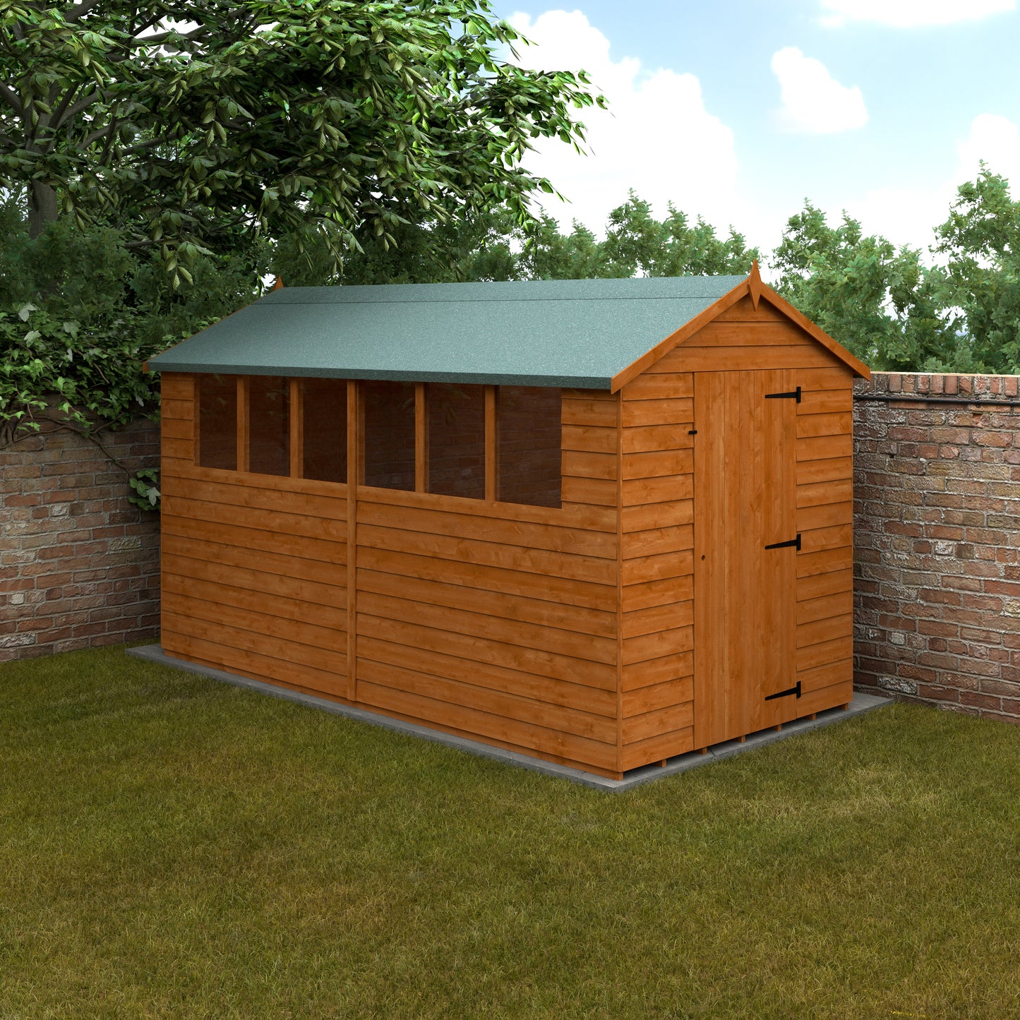 Budget Apex Garden Shed: Quality and Affordability Combined