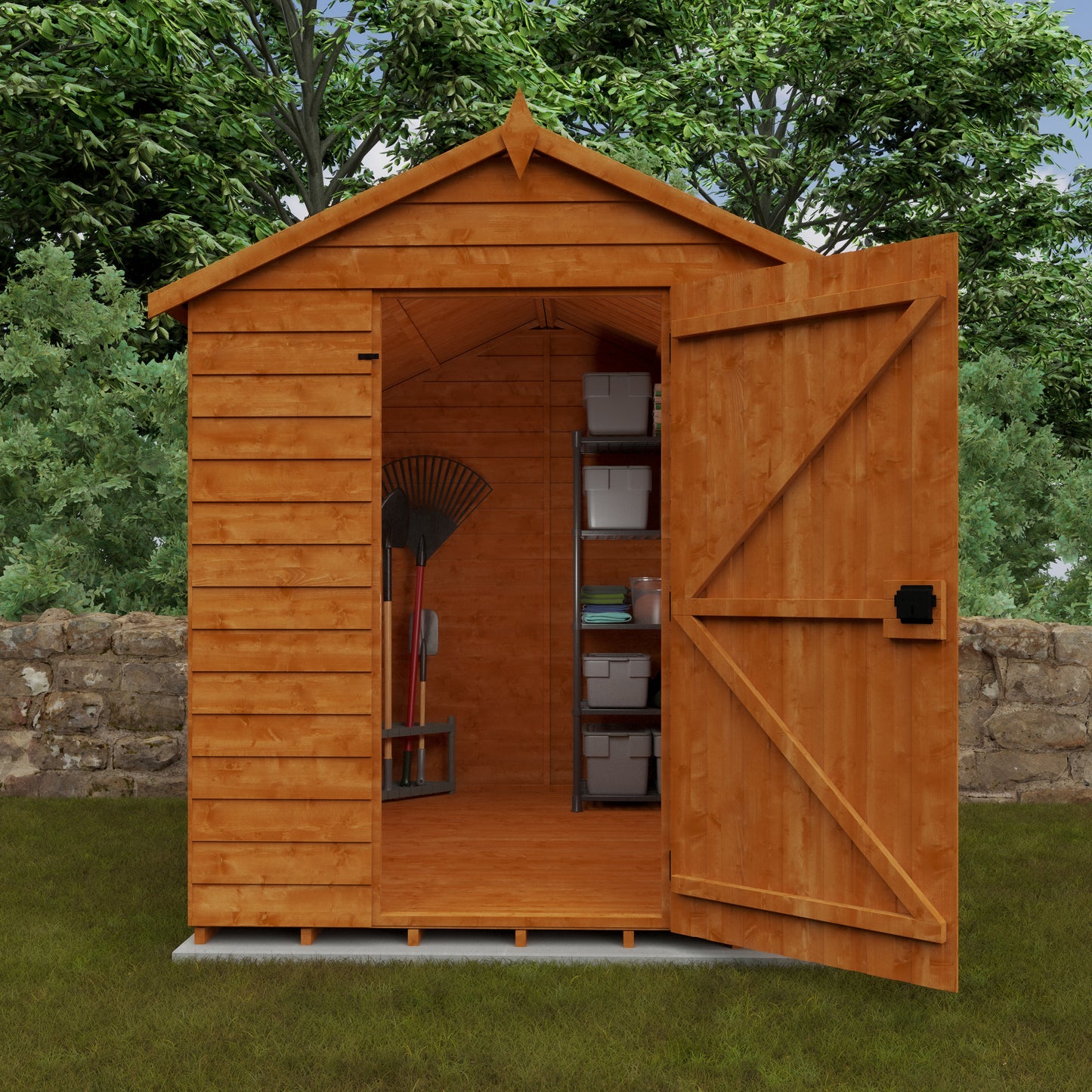 Budget Apex Garden Shed: Quality and Affordability Combined