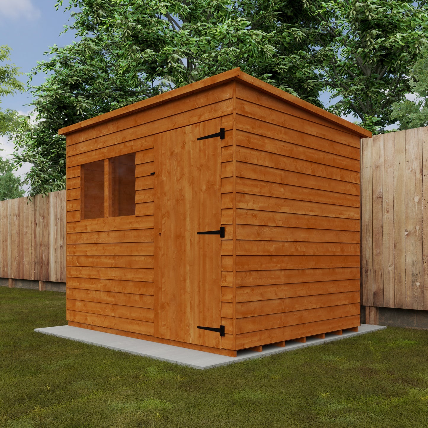 Budget Pent Garden Shed - Wooden Storage Solution