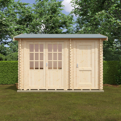 Chatsworth 44mm Log Cabin - Premium Outdoor Garden Room