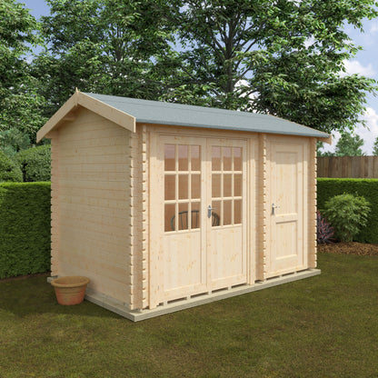 Chatsworth 44mm Log Cabin - Premium Outdoor Garden Room