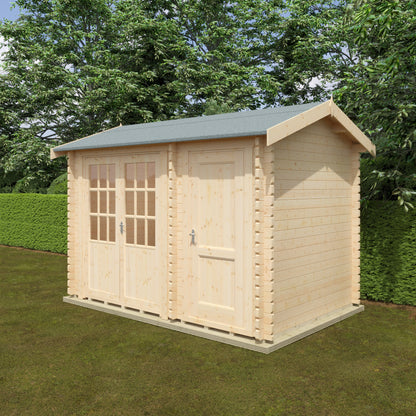 Chatsworth 44mm Log Cabin - Premium Outdoor Garden Room