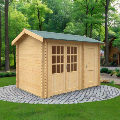 Chatsworth 44mm log cabin