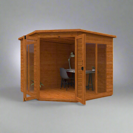 Full Pane Corner Summerhouse 8' x 8'