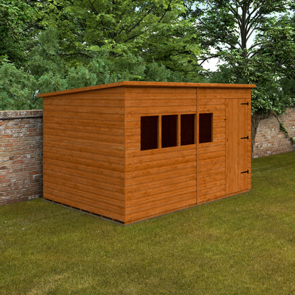 Deluxe Pent Garden Shed: Premium Storage Solution for Your Garden