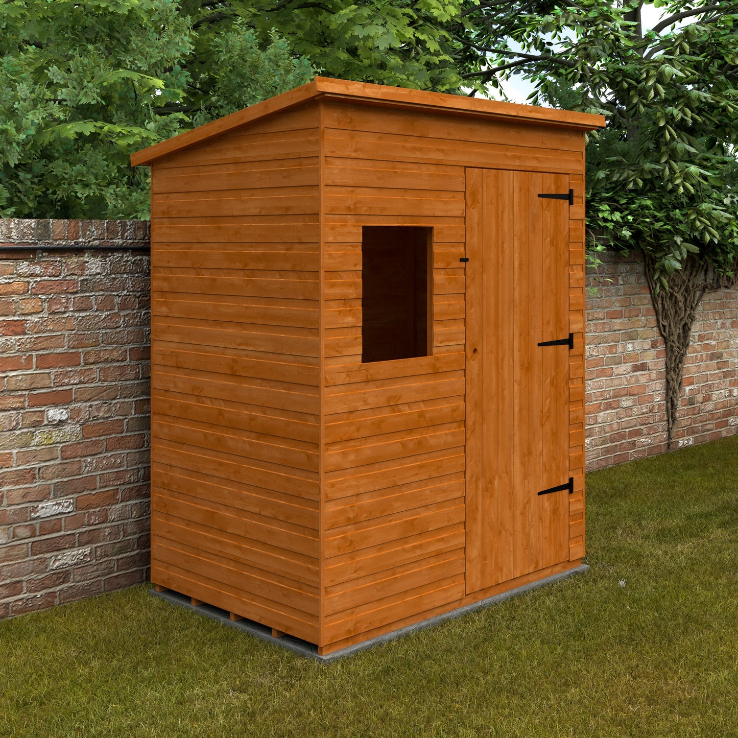 Deluxe Pent Garden Shed: Premium Storage Solution for Your Garden